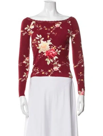 Pre-owned Blumarine Vintage 2000's Top In Red