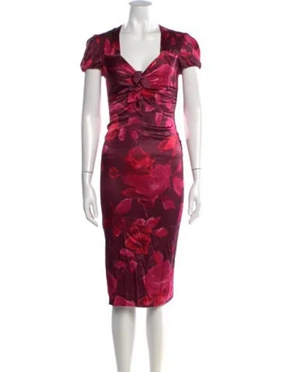 Pre-owned Blumarine Vintage Knee-length Dress In Multi