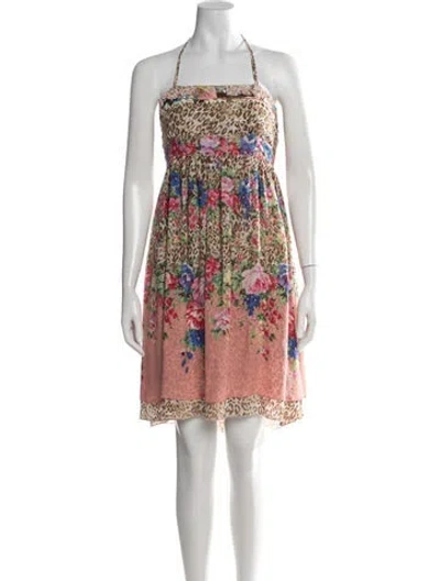 Pre-owned Blumarine Vintage Knee-length Dress In Pink