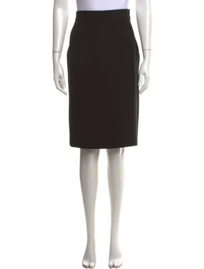 Pre-owned Blumarine Vintage Knee-length Skirt In Black