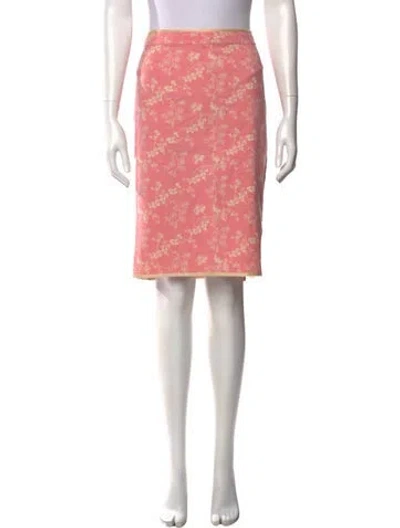 Pre-owned Blumarine Vintage Knee-length Skirt In Pink