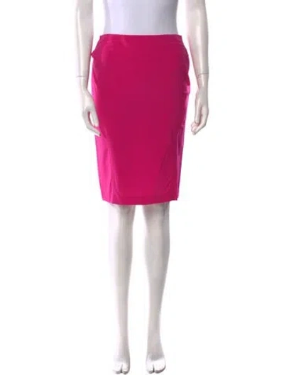 Pre-owned Blumarine Vintage Knee-length Skirt In Pink