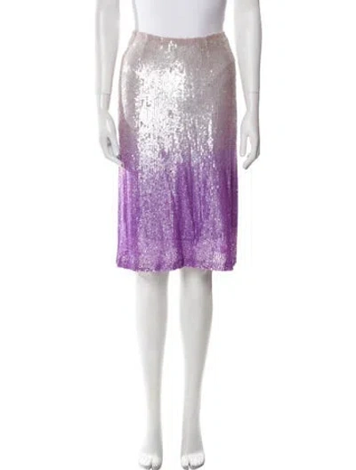 Pre-owned Blumarine Vintage Knee-length Skirt In Purple
