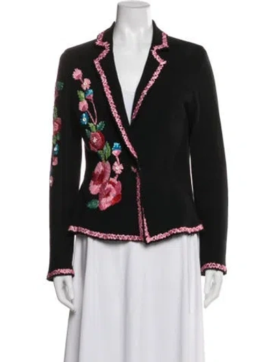 Pre-owned Blumarine Vintage Late 1990's - Early 2000's Blazer In Black
