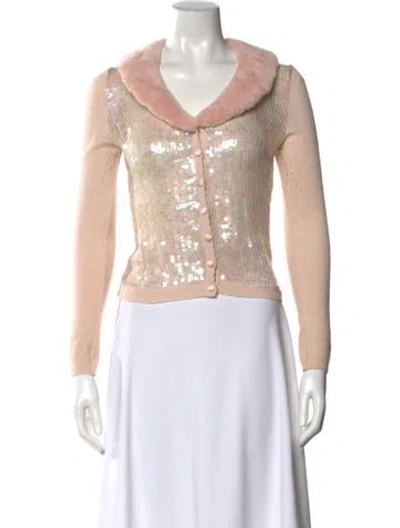 Pre-owned Blumarine Vintage Late 1990's - Early 2000's Sweater In Neutral