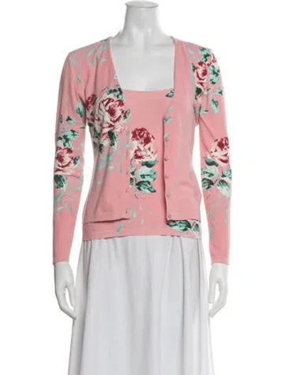 Pre-owned Blumarine Vintage Late 1990's - Early 2000's Sweater In Pink