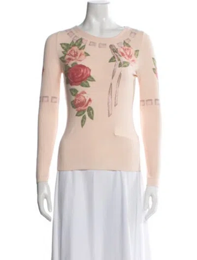 Pre-owned Blumarine Vintage Late 1990's - Early 2000's Sweater W/ Tags In Pink