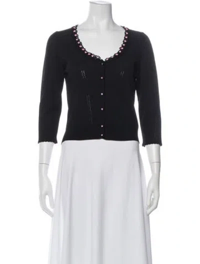 Pre-owned Blumarine Vintage Late 1990's - Early 2000's Top In Black