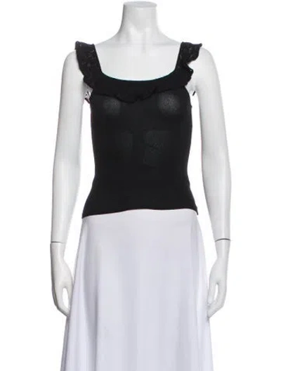 Pre-owned Blumarine Vintage Late 1990's - Early 2000's Top In Black
