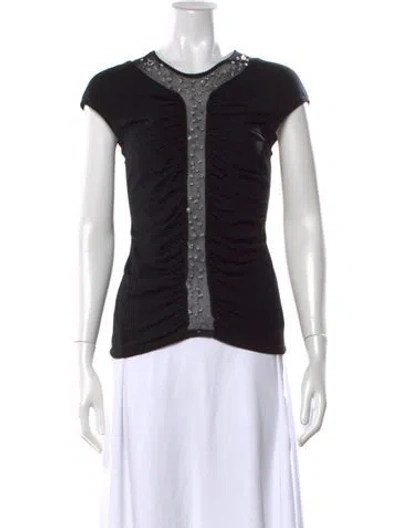 Pre-owned Blumarine Vintage Late 1990's - Early 2000's Top In Black