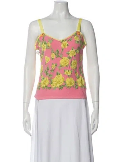 Pre-owned Blumarine Vintage Late 1990's - Early 2000's Top In Multi