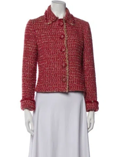 Pre-owned Blumarine Vintage Late 2000's - Early 2010's Jacket In Red