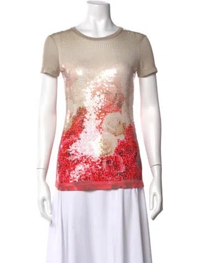 Pre-owned Blumarine Vintage Late 2000's - Early 2010's Top In Neutrals
