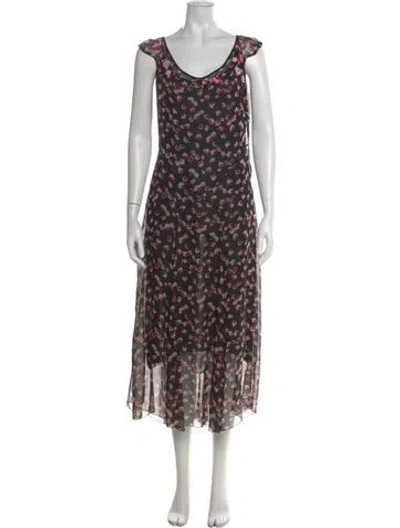 Pre-owned Blumarine Vintage Long Dress In Black
