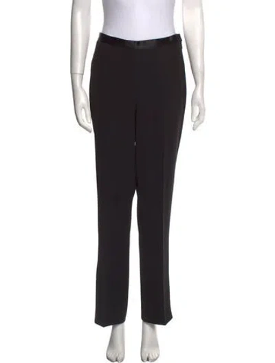 Pre-owned Blumarine Vintage Straight Leg Pants In Black