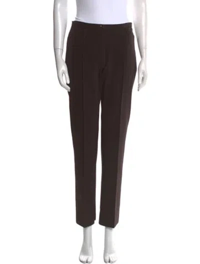 Pre-owned Blumarine Vintage Straight Leg Pants In Brown