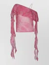 Blumarine Pink Viscose Blouse