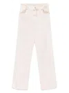 Blumarine Denim Boyfriend Jeans In Pink