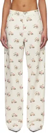 Blumarine Jeans In F1087 Butter/pink Ge