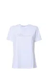 Blumarine White Basic T-shirt In White