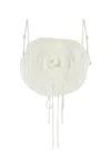 Blumarine Layered Floral Top Adjustable Straps In White