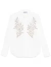 Shop Blumarine White Shirt