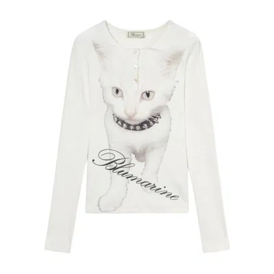 Blumarine White Tops - T-shirts & Jerseys Women