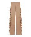 Blumarine Wide-leg Casual Pants In Nude