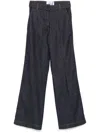 Blumarine Wide-leg Flared Long Jeans