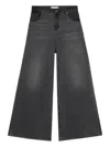 Blumarine Wide-leg Jeans In Black