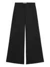 Blumarine Hose Mit Weitem Bein In Black