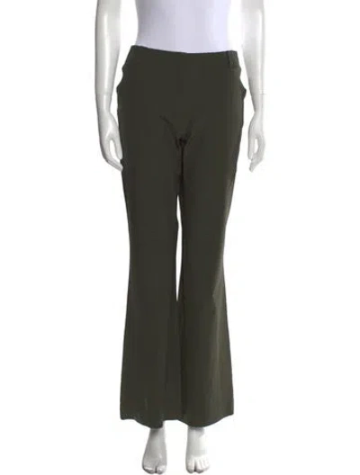 Pre-owned Blumarine Wide Leg Pants In Green