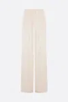 Blumarine Wide-leg Trousers In Gabardine