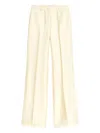 Blumarine Wide-leg Trousers In Neutral