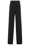 Blumarine Wide Pants In Black