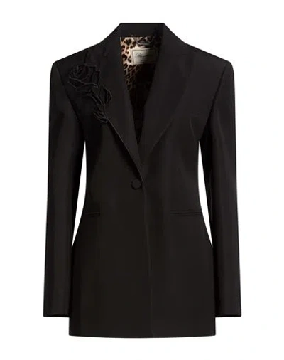 Blumarine Woman Blazer Black Size 10 Virgin Wool