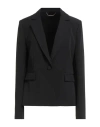Blumarine Woman Blazer Black Size 12 Polyester, Elastane