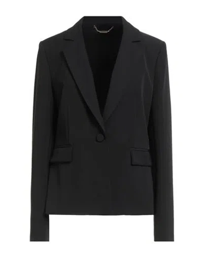 Blumarine Woman Blazer Black Size 12 Polyester, Elastane