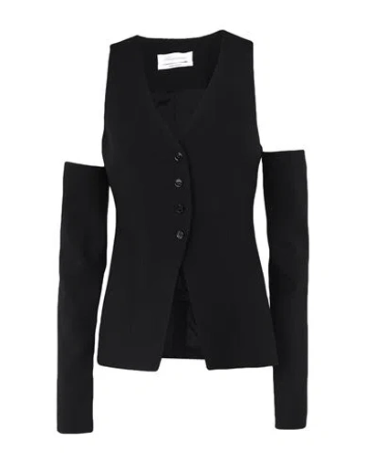 Blumarine Woman Blazer Black Size 4 Virgin Wool, Elastane
