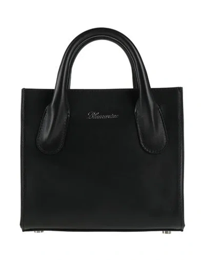 Blumarine Woman Handbag Black Size - Leather