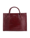 Blumarine Woman Handbag Burgundy Size - Cow Leather