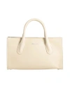Blumarine Woman Handbag Cream Size - Cow Leather