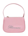 Blumarine Woman Handbag Pink Size - Viscose, Silk In Pink