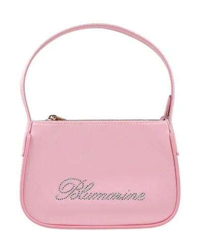 Blumarine Woman Handbag Pink Size - Viscose, Silk