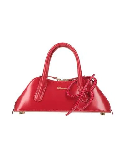 Blumarine Woman Handbag Red Size - Cow Leather