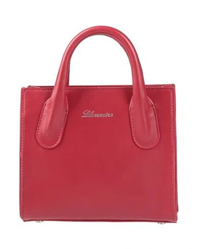 Blumarine Woman Handbag Red Size - Leather