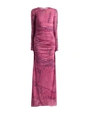 Blumarine Woman Maxi Dress Antique Rose Size 8 Polyamide, Elastane In Pink