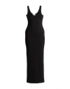 Blumarine Woman Maxi Dress Black Size 10 Cotton, Elastane