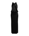 Blumarine Woman Maxi Dress Black Size 6 Acetate, Viscose, Elastane In Black