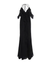 Blumarine Woman Maxi Dress Black Size 6 Cotton, Silk